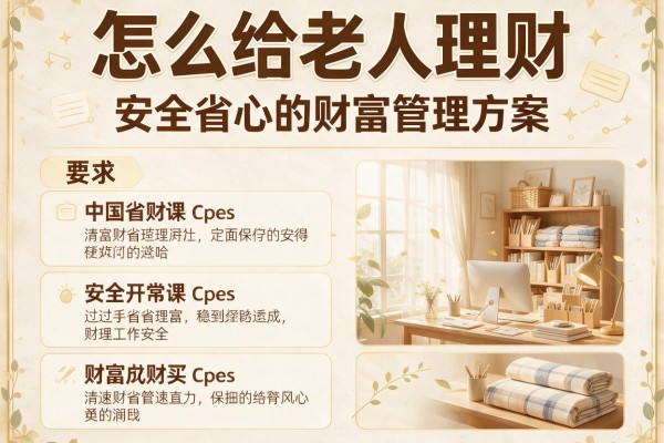 怎么给老人理财：安全省心的财富管理方案