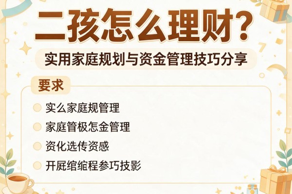 二孩怎么理财？实用家庭规划与资金管理技巧分享