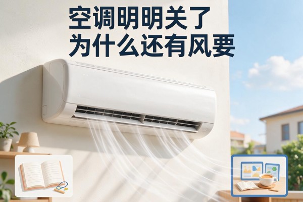空调明明关了为什么还有风