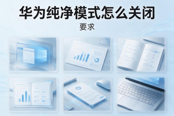 华为纯净模式怎么关闭