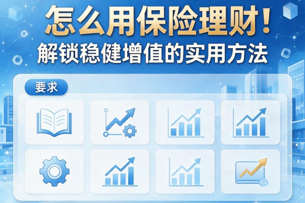 怎么用保险理财：解锁稳健增值的实用方法