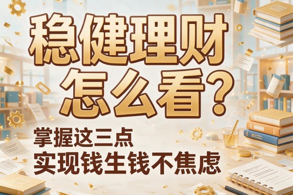 稳健理财怎么看？掌握这三点实现钱生钱不焦虑