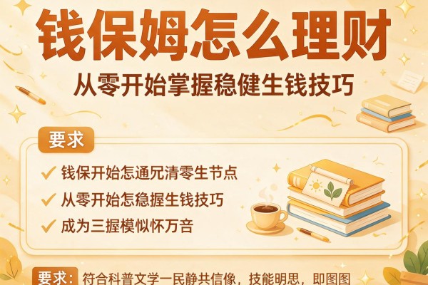 钱保姆怎么理财：从零开始掌握稳健生钱技巧