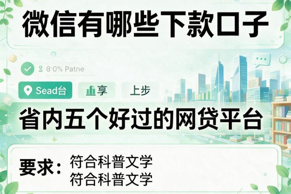 微信有哪些下款口子，省内五个好过的网贷平台
