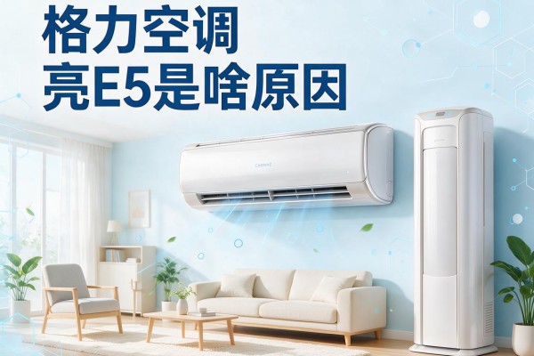 格力空调亮E5是啥原因？
