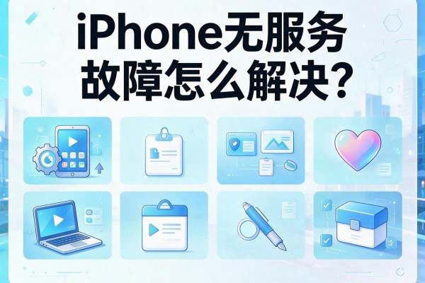 iPhone无服务故障怎么解决？