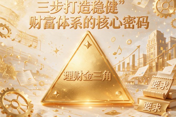 理财金三角：三步打造稳健财富体系的核心密码