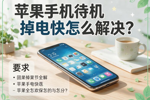 苹果手机待机掉电快怎么解决？