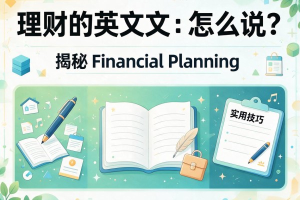 理财的英文怎么说？揭秘Financial Planning的实用技巧与核心概念