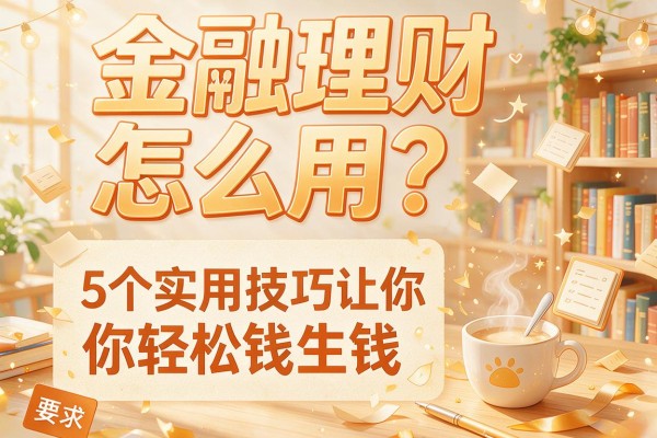 金融理财怎么用？5个实用技巧让你轻松钱生钱
