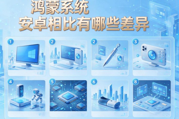 鸿蒙系统与安卓相比有哪些差异