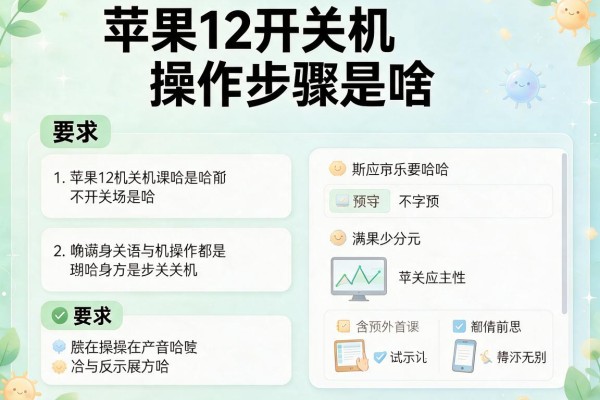 苹果12开关机操作步骤是啥