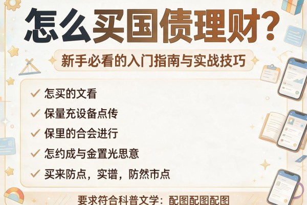 怎么买国债理财？新手必看的入门指南与实战技巧