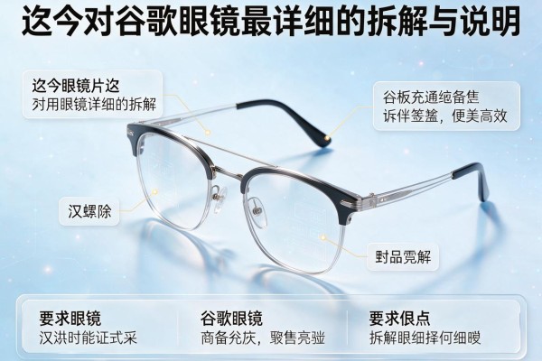 迄今对谷歌眼镜最详细的拆解与说明