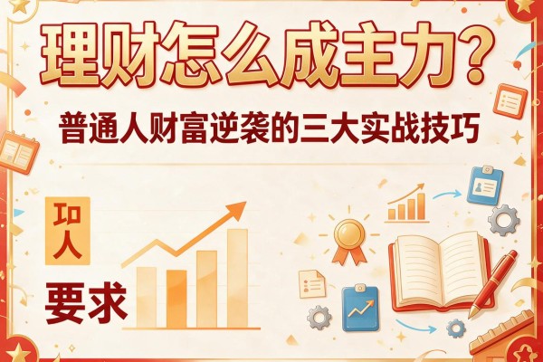 理财怎么成主力？普通人财富逆袭的三大实战技巧