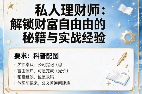 私人理财师：解锁财富自由的秘籍与实战经验
