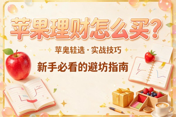 苹果理财怎么买？新手必看的避坑指南与实战技巧