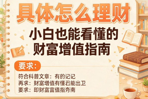 具体怎么理财：小白也能看懂的财富增值指南