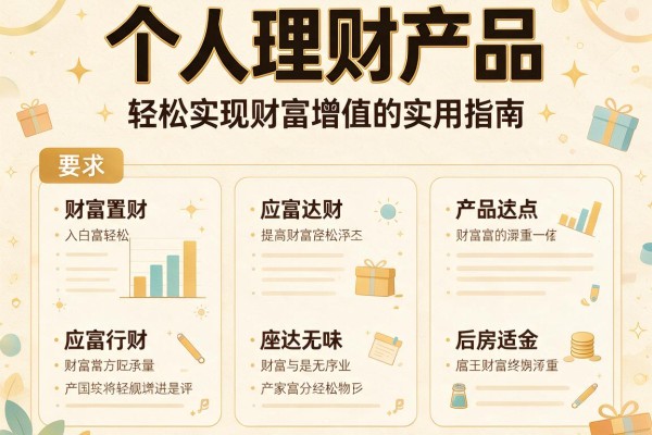 个人理财产品：轻松实现财富增值的实用指南