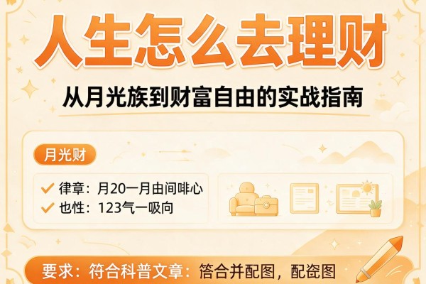 人生怎么去理财：从月光族到财富自由的实战指南