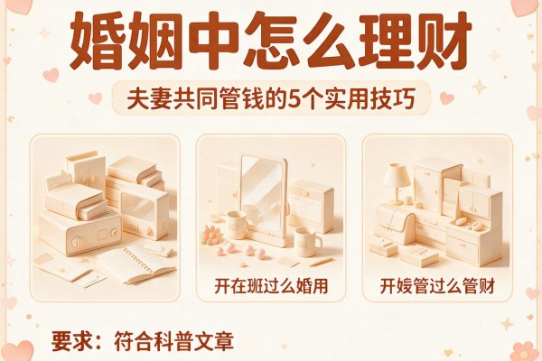 婚姻中怎么理财：夫妻共同管钱的5个实用技巧