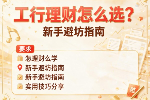 工行理财怎么选？新手避坑指南与实用技巧分享