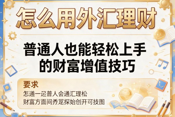 怎么用外汇理财：普通人也能轻松上手的财富增值技巧