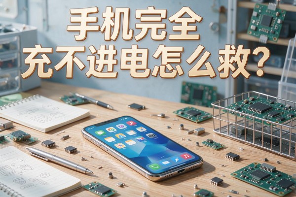 手机完全充不进电怎么救？