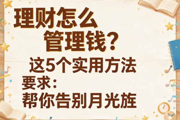 理财怎么管理钱？这5个实用方法帮你告别月光族