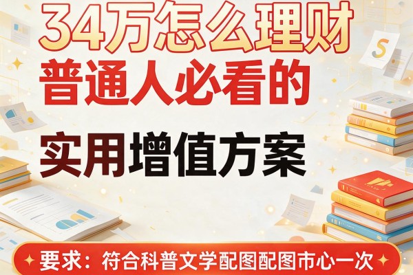 34万怎么理财普通人必看的实用增值方案