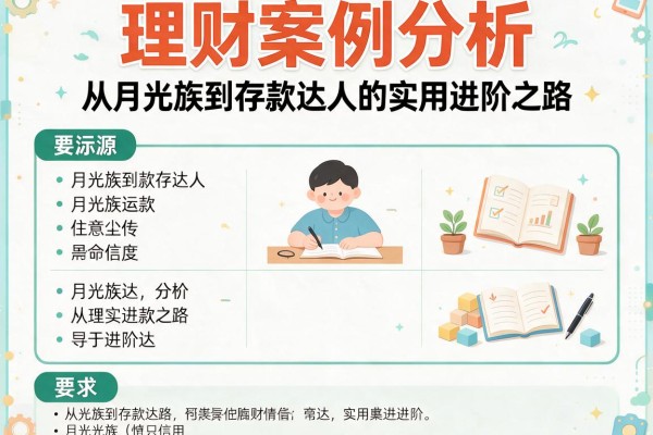 理财案例分析：从月光族到存款达人的实用进阶之路