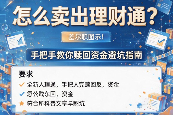 怎么卖出理财通？手把手教你赎回资金避坑指南