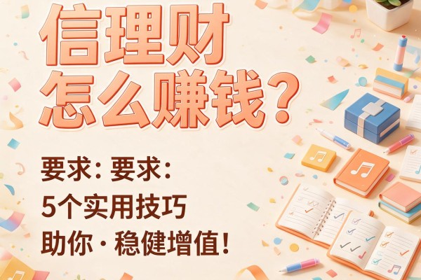 信理财怎么赚钱？5个实用技巧助你稳健增值