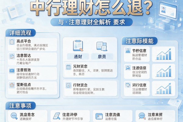 中行理财怎么退？详细流程与注意事项全解析
