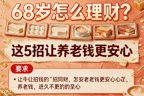 68岁怎么理财？这5招让养老钱更安心
