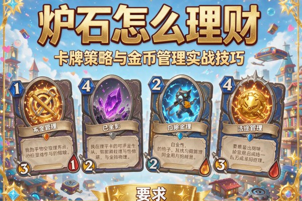 炉石怎么理财：卡牌策略与金币管理实战技巧