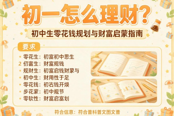 初一怎么理财？初中生零花钱规划与财富启蒙指南