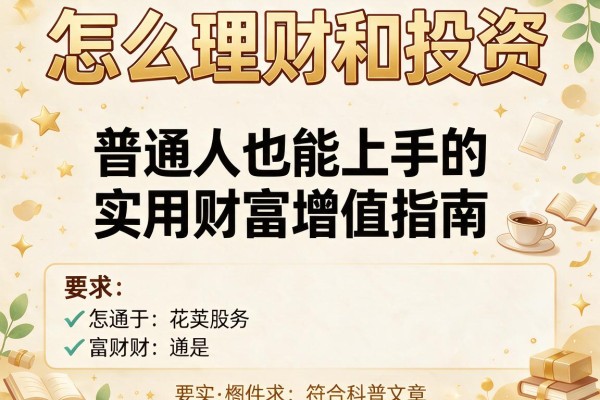 怎么理财和投资：普通人也能上手的实用财富增值指南
