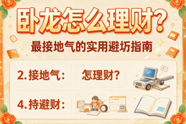 卧龙怎么理财？最接地气的实用避坑指南