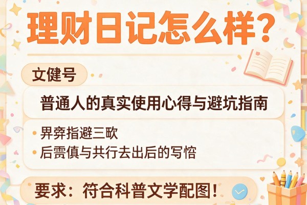 理财日记怎么样？普通人的真实使用心得与避坑指南