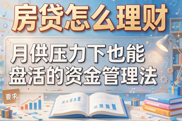 房贷怎么理财：月供压力下也能盘活的资金管理法