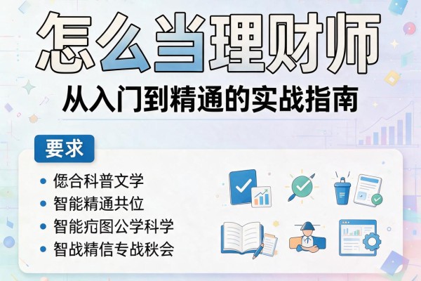 怎么当理财师：从入门到精通的实战指南