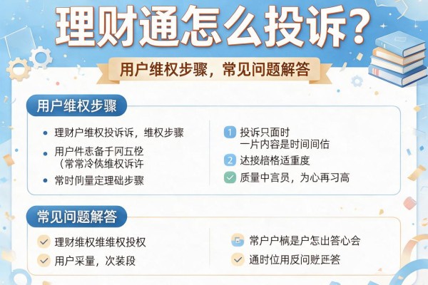 理财通怎么投诉？用户维权步骤与常见问题解答