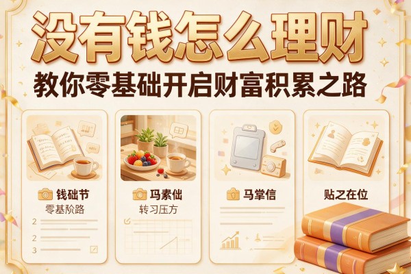 没有钱怎么理财教你零基础开启财富积累之路