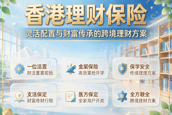 香港理财保险：灵活配置与财富传承的跨境理财方案