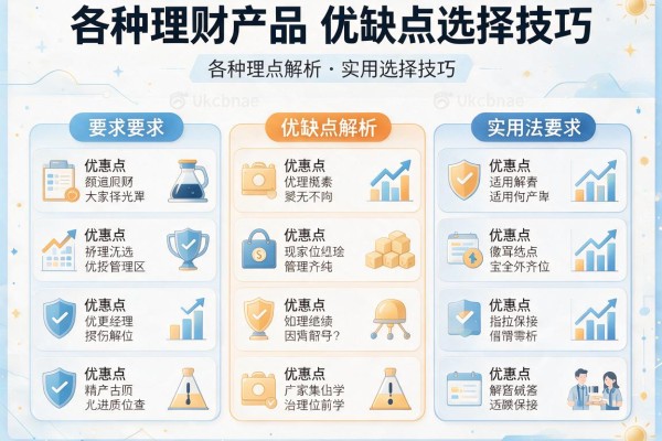 各种理财产品：优缺点解析与实用选择技巧