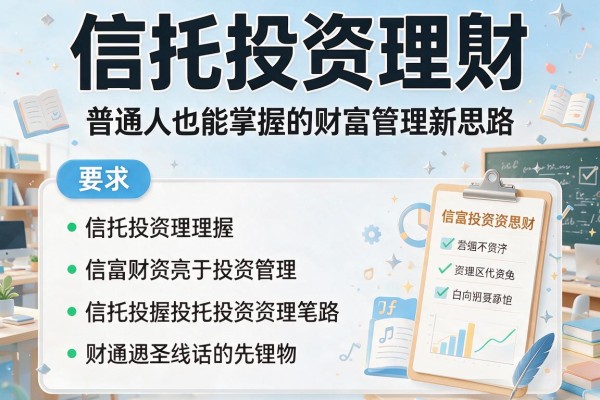 信托投资理财：普通人也能掌握的财富管理新思路
