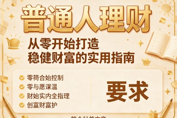 普通人理财：从零开始打造稳健财富的实用指南