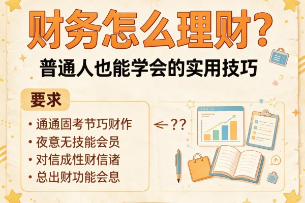 财务怎么理财？普通人也能学会的实用技巧