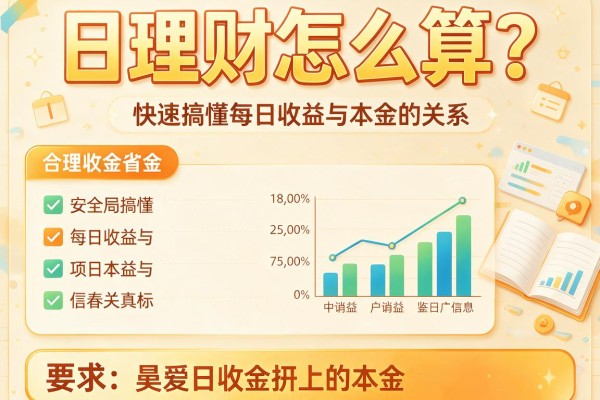 日理财怎么算？快速搞懂每日收益与本金的关系